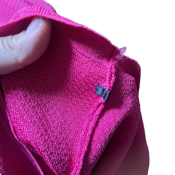 Bebe Pink Elissa Scalloped Dress. Size M - Picture 12 of 13